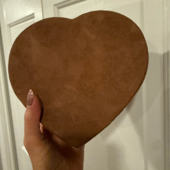 Brighton Suede Heart Shaped Jewelry Box - Picture 7 of 11